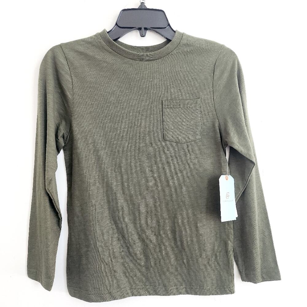 10/12 New Class Club army green tee